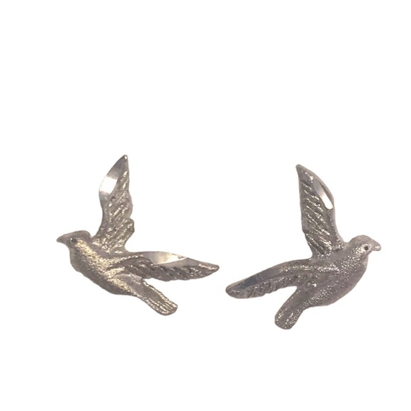 SS 925  🕊Seagull Stud Earrings - Picture 4 of 6